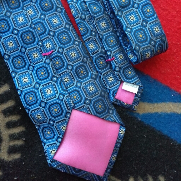 Isaac Mizrahi Silk Men Tie - Picture 4 of 4
